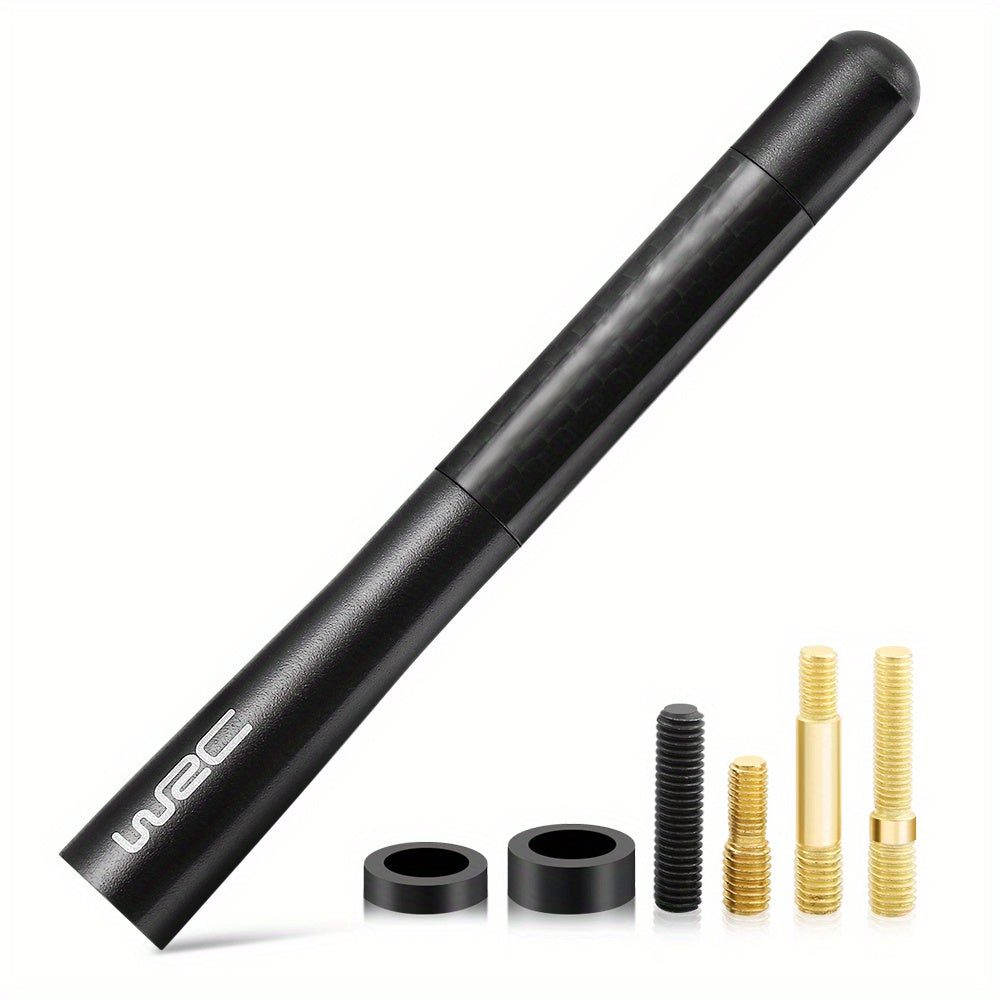 Universal Carbon Fiber Metal Short Radio Antenna for Enhanced Signal Reception