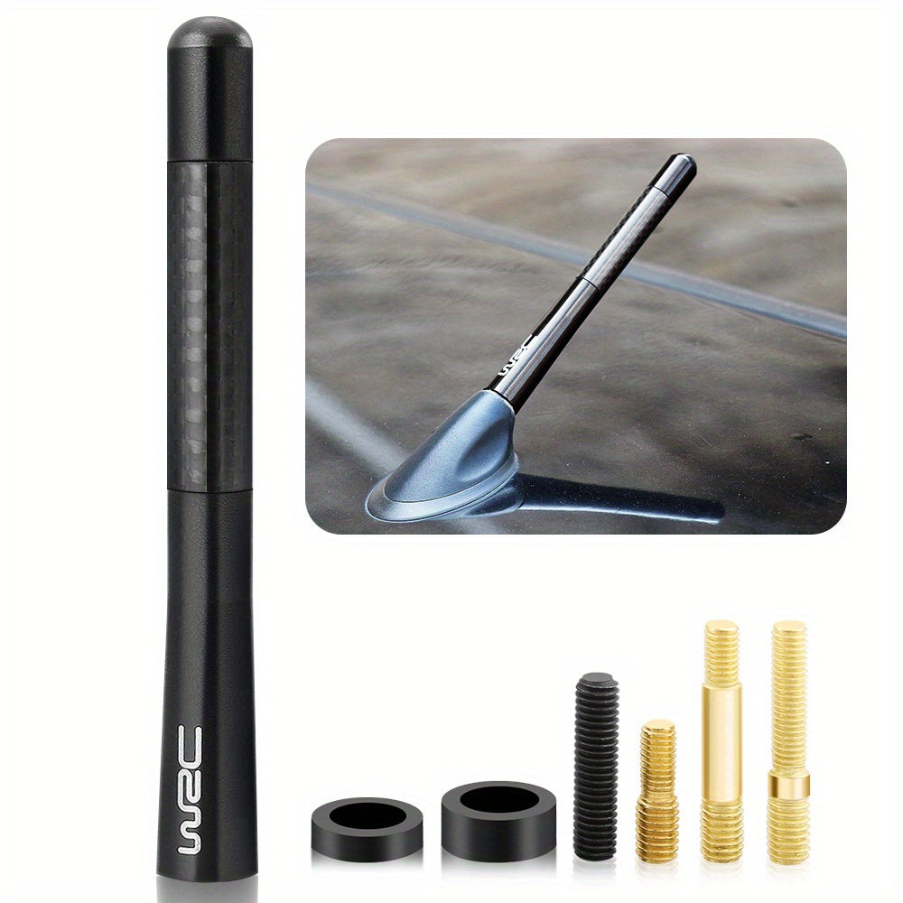 Universal Carbon Fiber Metal Short Radio Antenna for Enhanced Signal Reception