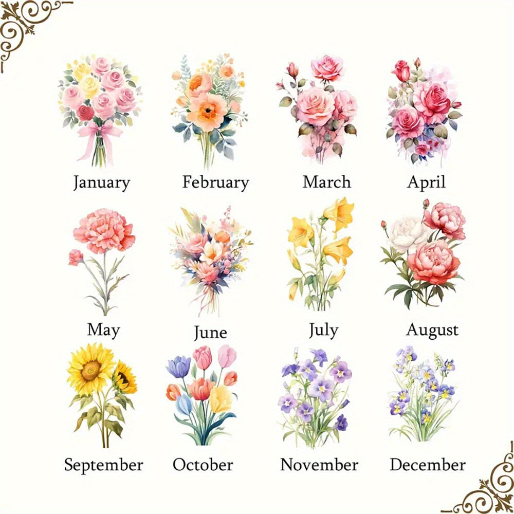 Ayollar uchun shaxsiylashtirilgan gulli zargarlik qutisi, PU charm, uzuk, sirg‘a va taqinchoq tashkilotchisi, sovg‘a