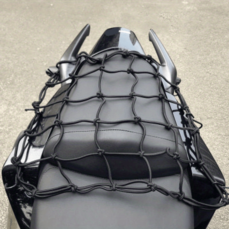 Universal 30cm Elastic Cargo Net for Motorcycles and Bicycles Rear Storage