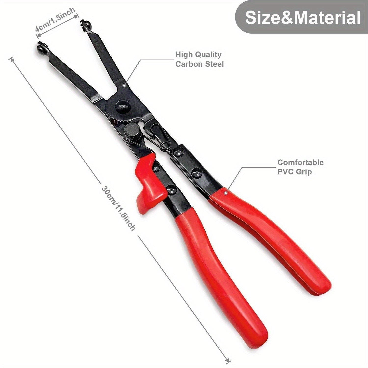 Car Exhaust Pipe Clamp Removal Pliers Auto Repair Spreading Tool