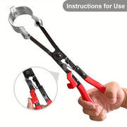 Car Exhaust Pipe Clamp Removal Pliers Auto Repair Spreading Tool