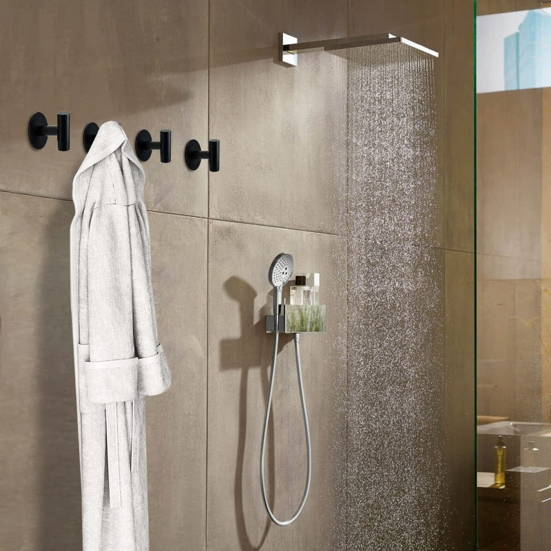 Gancho de baño de acero inoxidable para colgar ropa y toallas