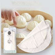 Set of 2 Non-Stick Steamer Cloths Reusable Washable for Buns and More