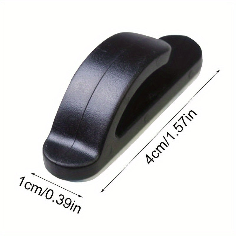 Black Car Truck Self Adhesive Hooks for Bag and Purse Organizer