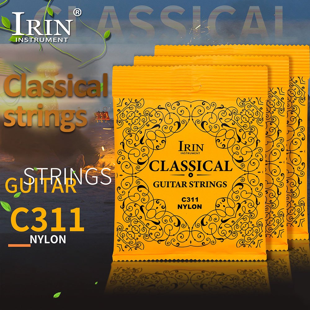 Classical Guitar Strings Silver Plated Copper Nylon Coated