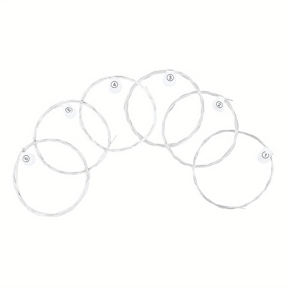 Classical Guitar Strings Silver Plated Copper Nylon Coated