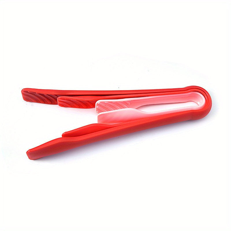 Plastic Food Tongs for Cooking Baking Grilling Kitchen Utensils Buffet Grippers