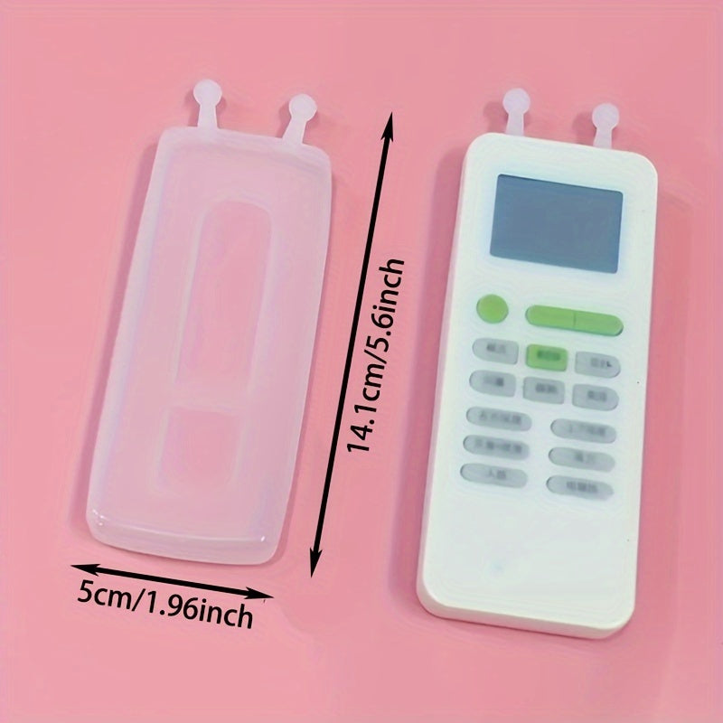 Durable Silicone Remote Cover for TV and Air Conditioner Dustproof Non-Slip Grip
