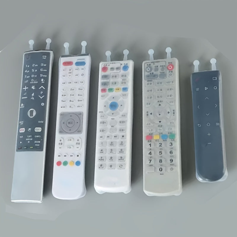 Durable Silicone Remote Cover for TV and Air Conditioner Dustproof Non-Slip Grip