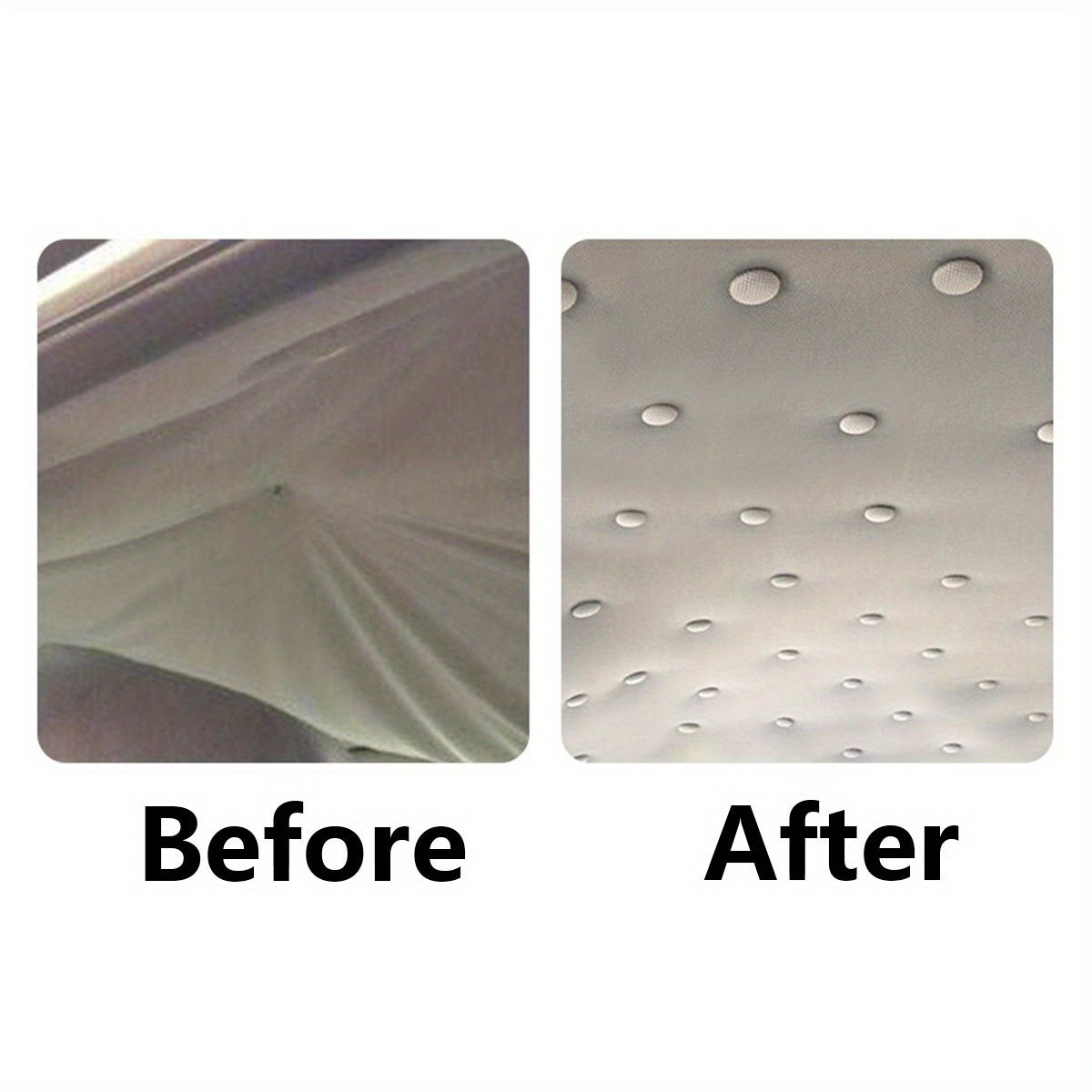 Car Roof Liner Repair Kit 10/30Pcs Ceiling Buckle Sagging Headliner Pins