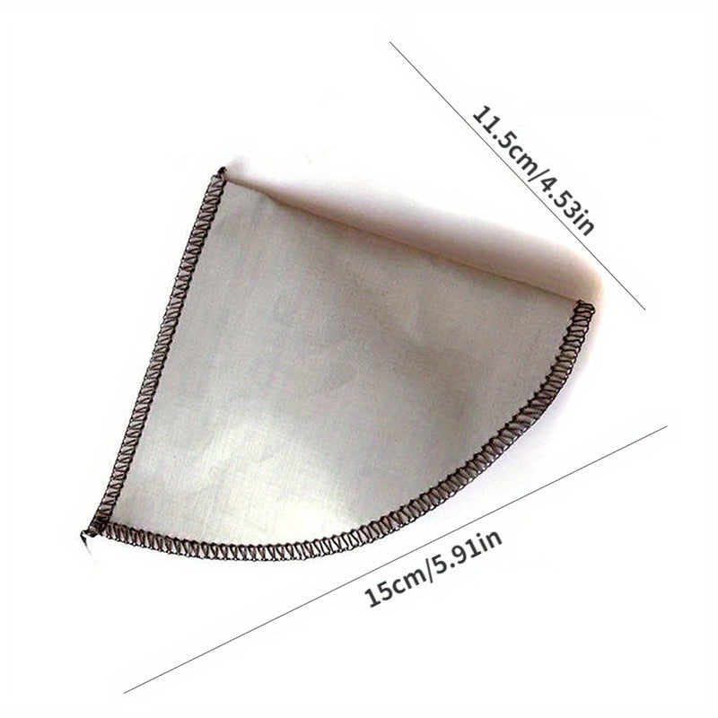 Stainless Steel Coffee Filter Reusable Drip Cone Fine Mesh Universal Fit