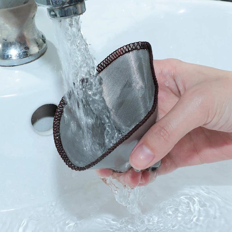 Stainless Steel Coffee Filter Reusable Drip Cone Fine Mesh Universal Fit