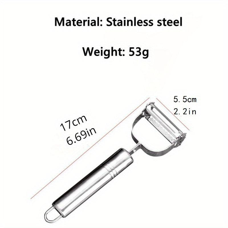 Stainless Steel Vegetable Peeler for Easy Peeling of Vegetables Kitchen Tool