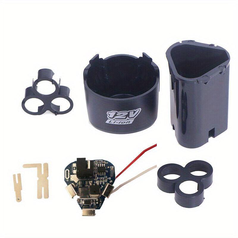 Lithium Battery Case for 3S 12V DC Electric Tools with Protection Board Plastic Shell