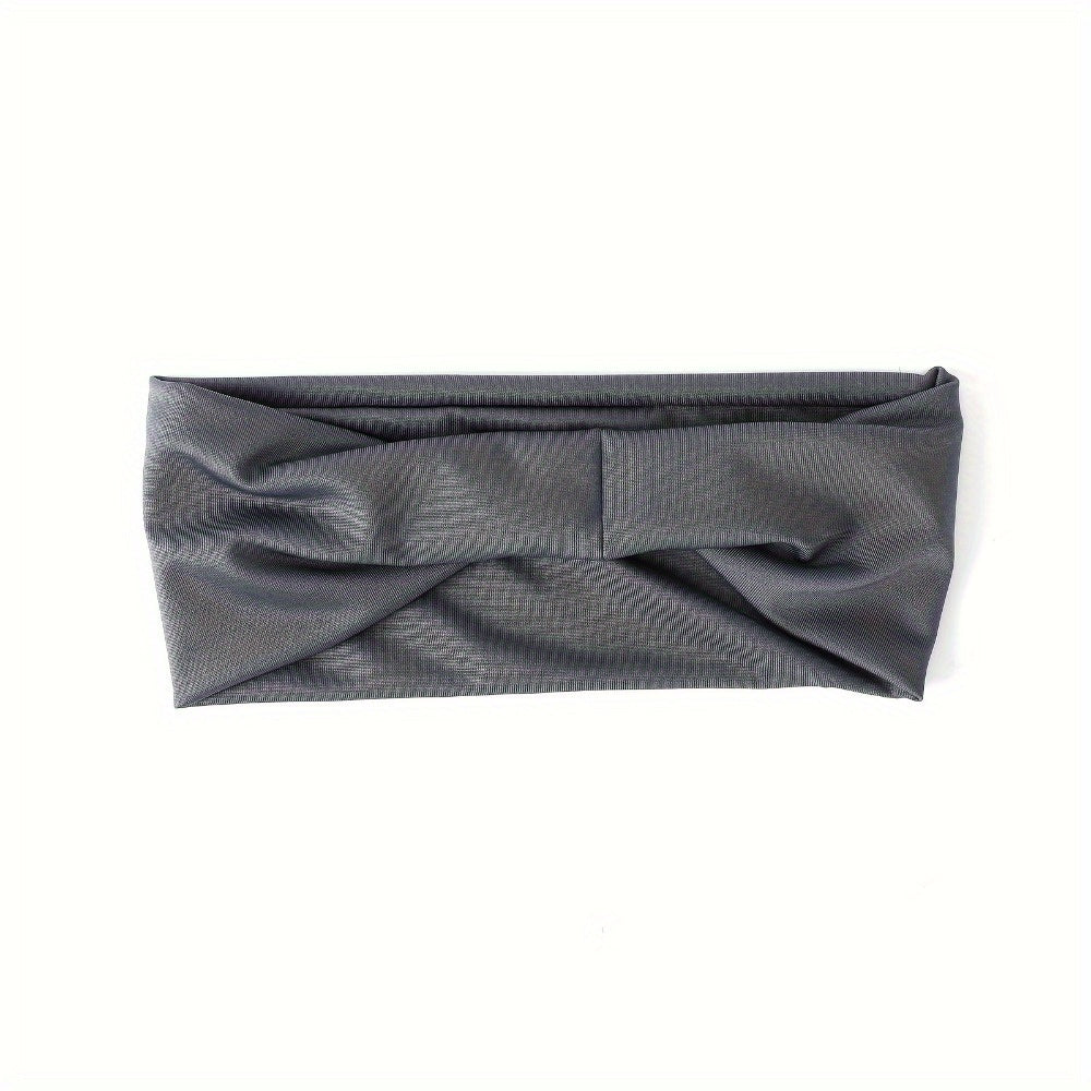 Erkaklar va ayollar uchun 5 ta namlikka chidamli sport boshbandlari to'plami, yugurish, velosiped, yoga va fitnes uchun