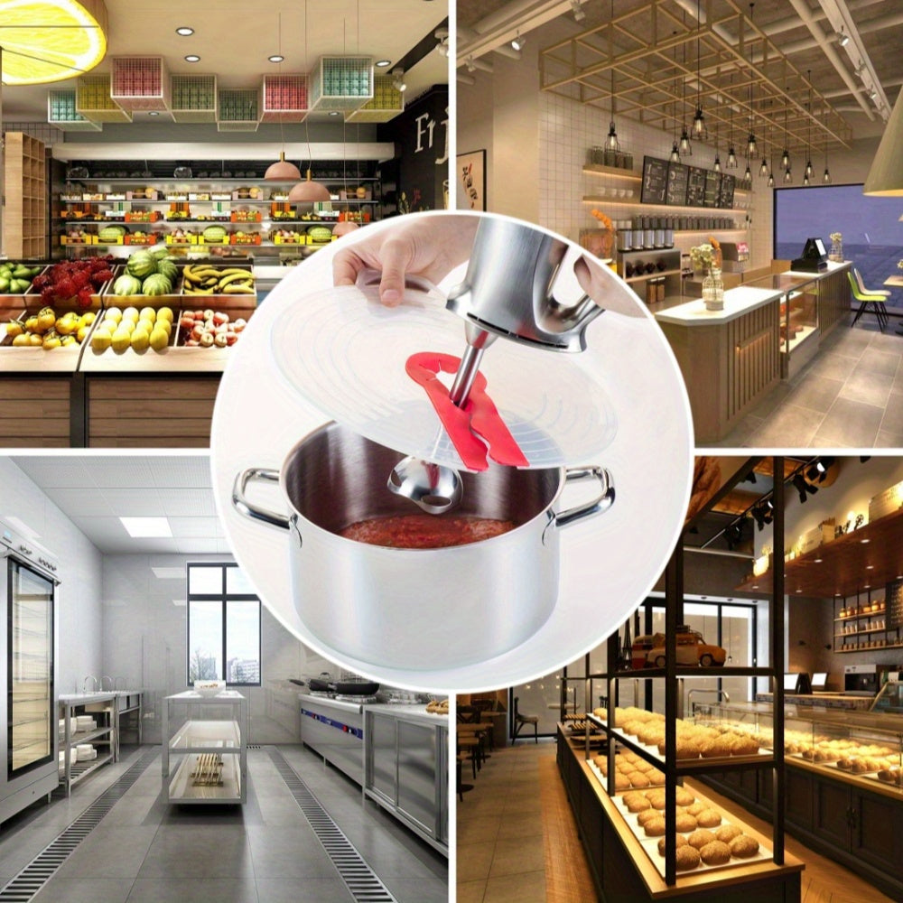 Kitchen Baking Tool, Silicone Mixing Fender for Bowls, Egg Beater Accessory