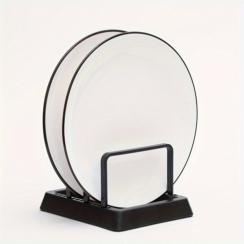 Kitchen Storage Rack for Chopping Boards Dishes and Pot Lids Countertop Organizer