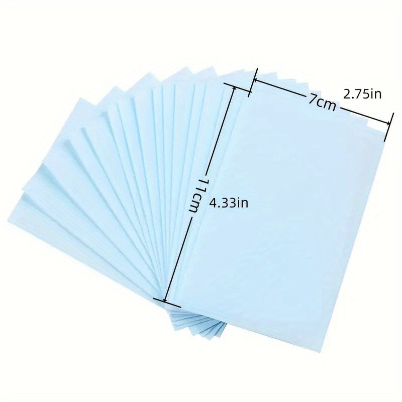 Foam Floor Cleaning Flakes Pack of 50 100 200 400 for Tile Wood Bathroom Car Odor Removal Blue