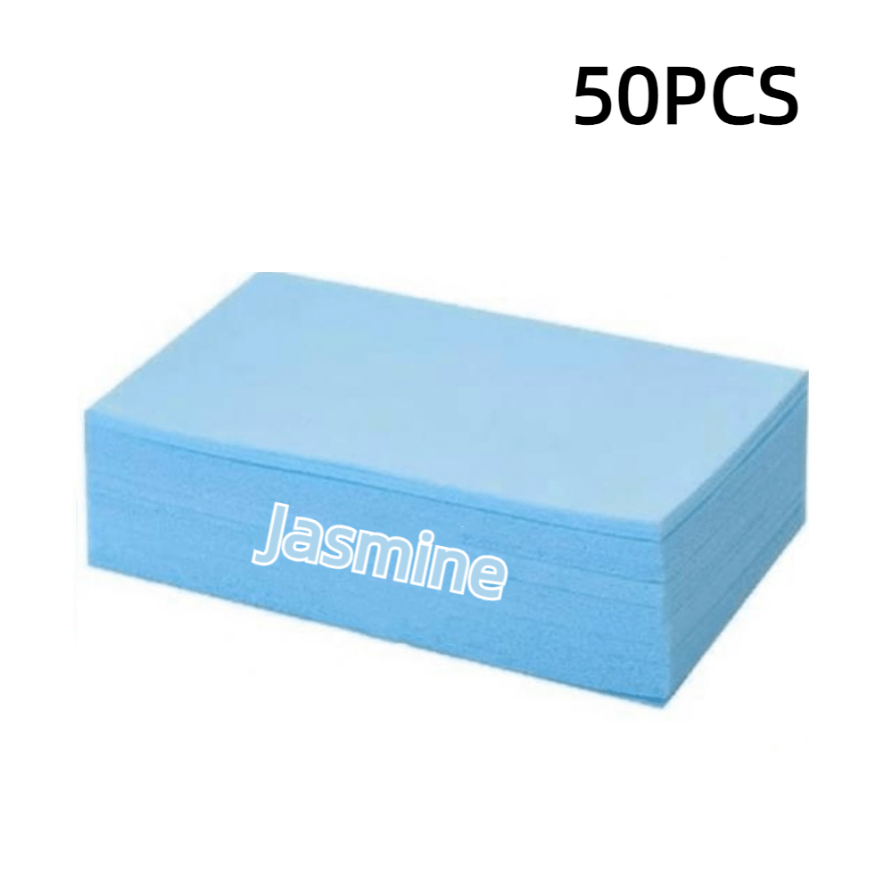 Foam Floor Cleaning Flakes Pack of 50 100 200 400 for Tile Wood Bathroom Car Odor Removal Blue