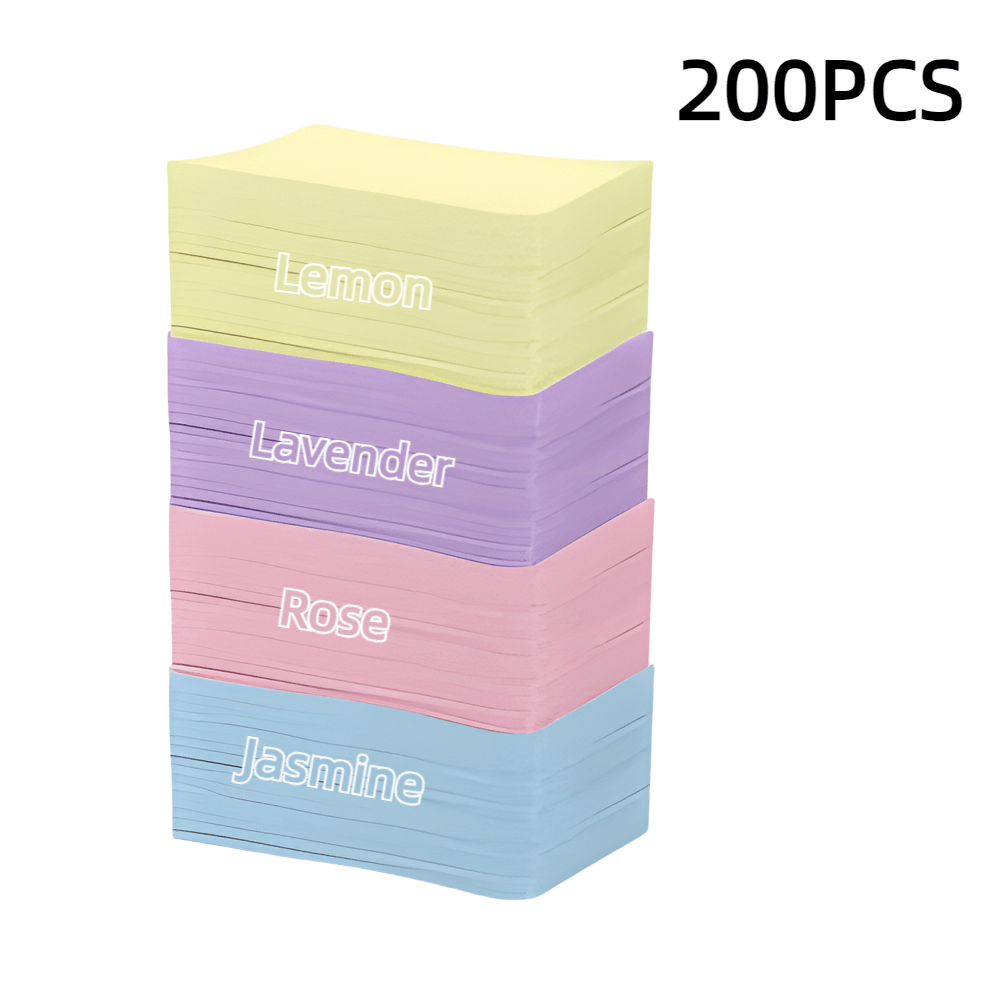 Foam Floor Cleaning Flakes Pack of 50 100 200 400 for Tile Wood Bathroom Car Odor Removal Blue