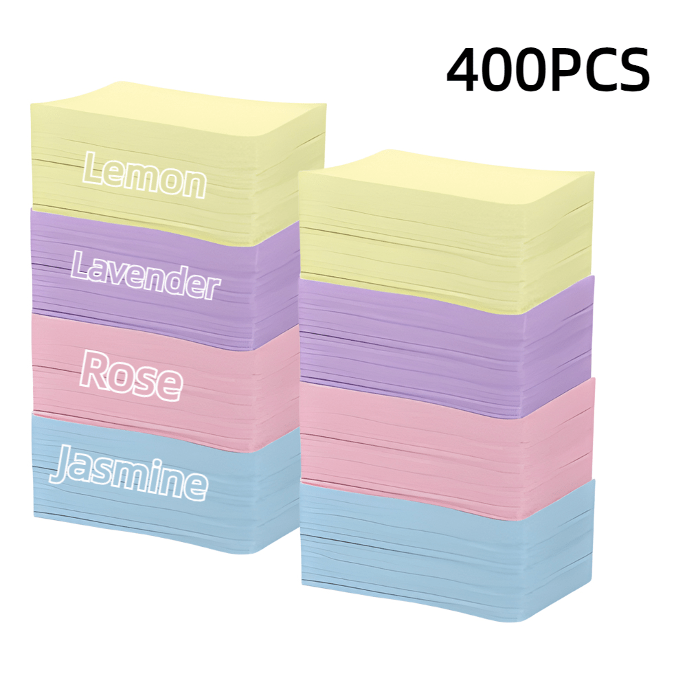 Foam Floor Cleaning Flakes Pack of 50 100 200 400 for Tile Wood Bathroom Car Odor Removal Blue