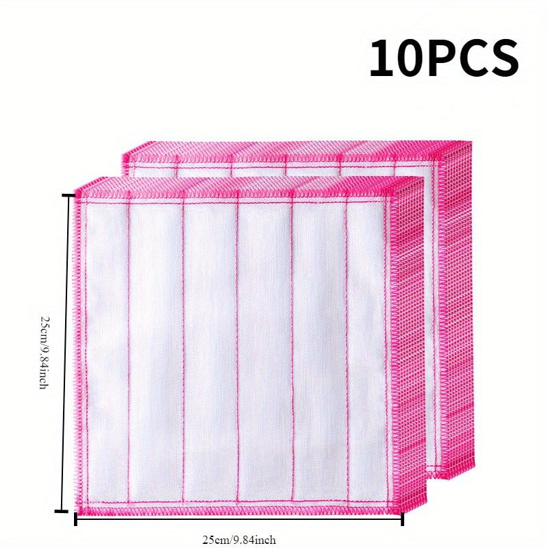Microfiber Kitchen Towel Pack of 10 15 or 20 Absorbent Multi-Use Cleaning Cloth