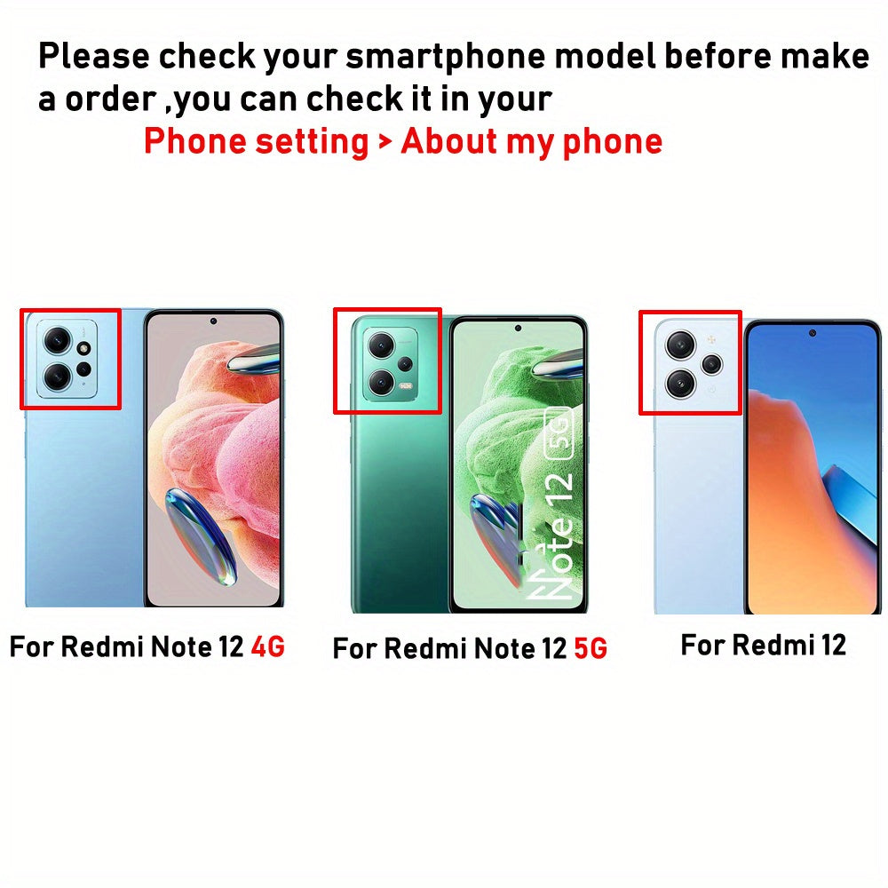 Shockproof TPU Phone Case with Good Luck Pattern for Redmi 9A 9C 9T 10 4G 10C 12 12C 13C Note 8 9 10 11 12 13 Pro 5G