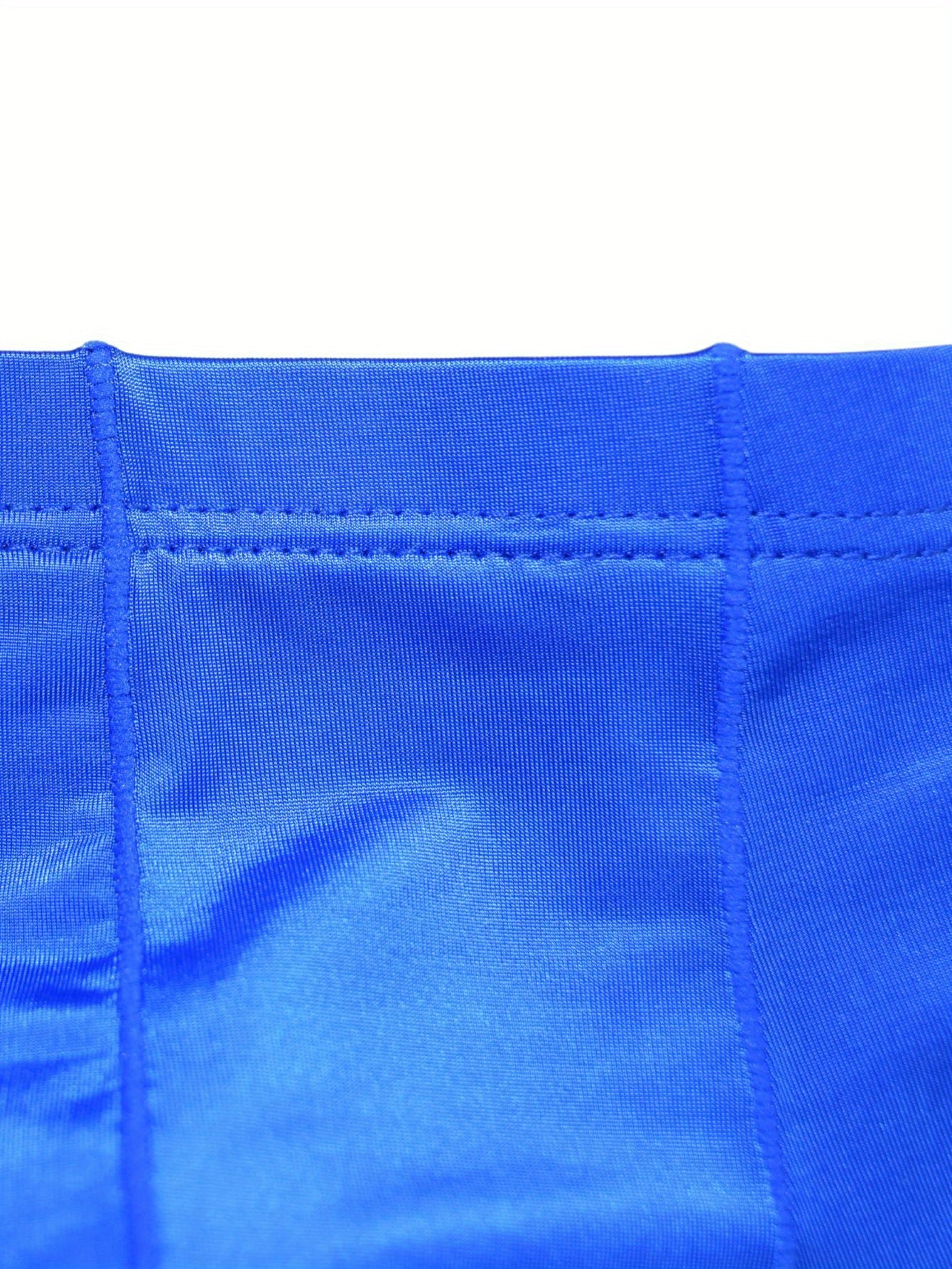 Erkaklar uchun 4 ta to'plam, nafas oladigan tolali ichki kiyim, cho'ziluvchan yarim shaffof bokser shortlar, 93% polyester va 7% spandeksdan tayyorlangan, engil va qulay.