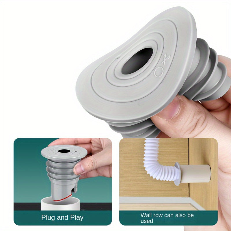 Universal Silicone Anti-Backflow Odor Prevention Device for Sewers and Sinks