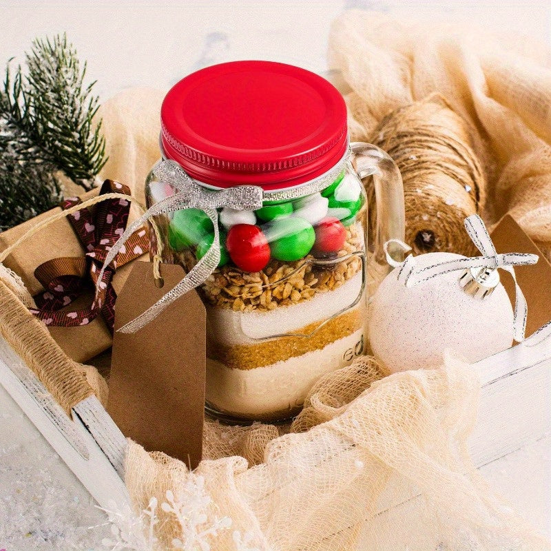 Tapas de plástico para frascos Mason de 30 unidades, aptas para boca regular, a prueba de fugas para envasar