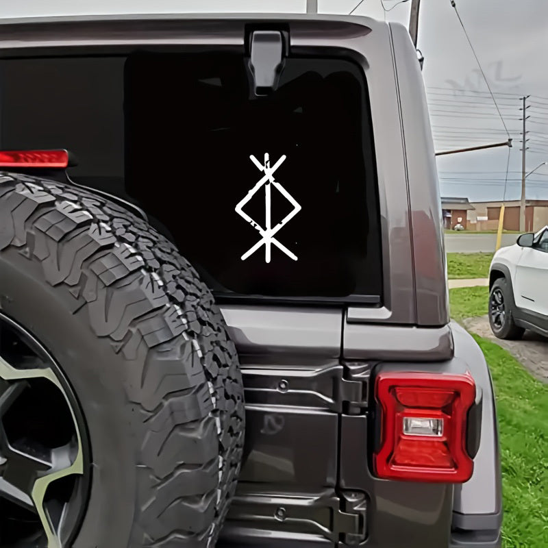 Avtomobil devori uchun himoya runi vinil stikerlari, noutbuk, yuk mashina bezaklari