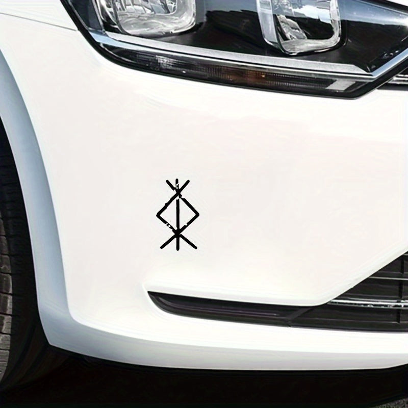 Avtomobil devori uchun himoya runi vinil stikerlari, noutbuk, yuk mashina bezaklari