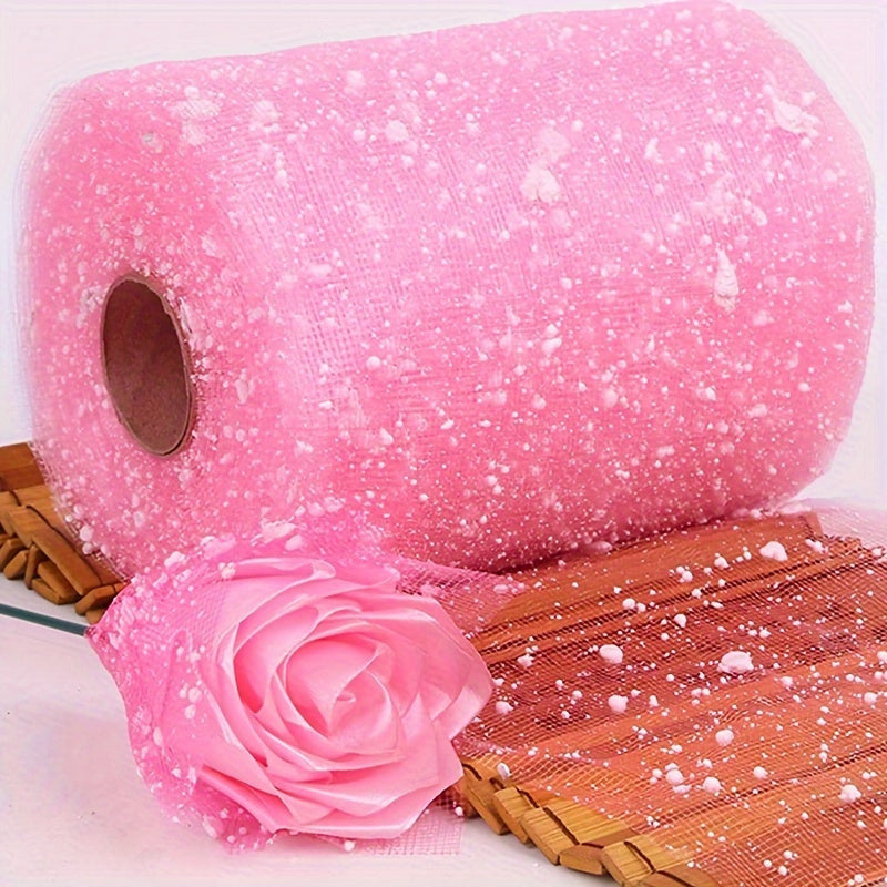 Gul do'konlari, buketlar, tadbirlar va bezaklar uchun qo'l bilan tayyorlangan ipak lenta gul qog'ozi.