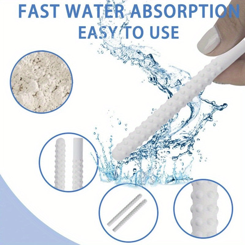 5pcs Reusable Diatom Drying Sticks Odor-Free Water Absorbers for Home and Lab