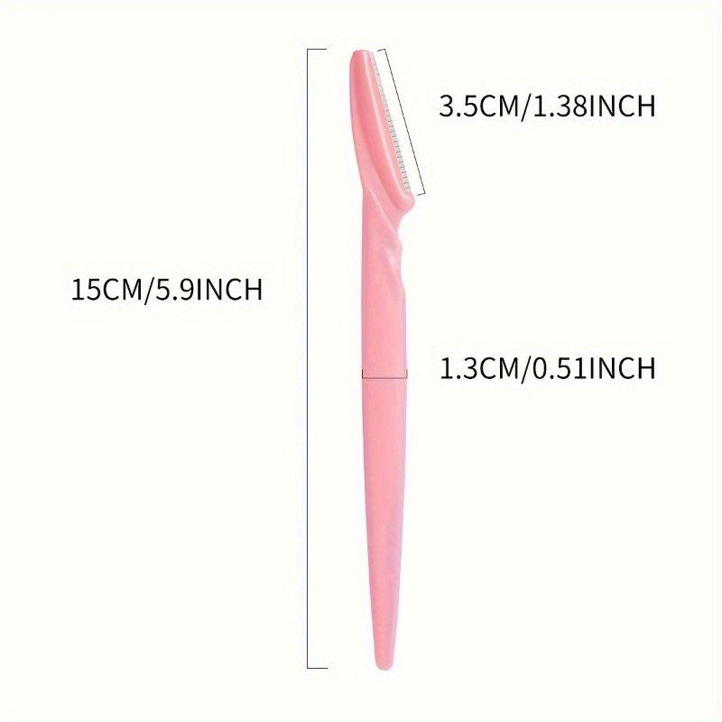 3 dona Qosh qirqish uchun qayta ishlatiladigan sochni kesuvchi portativ yuz sochlarini olib tashlash uchun