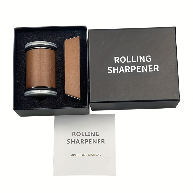 Kitchen Knife Sharpener Kit with Diamond Stone Set and Magnetic Angle Guide