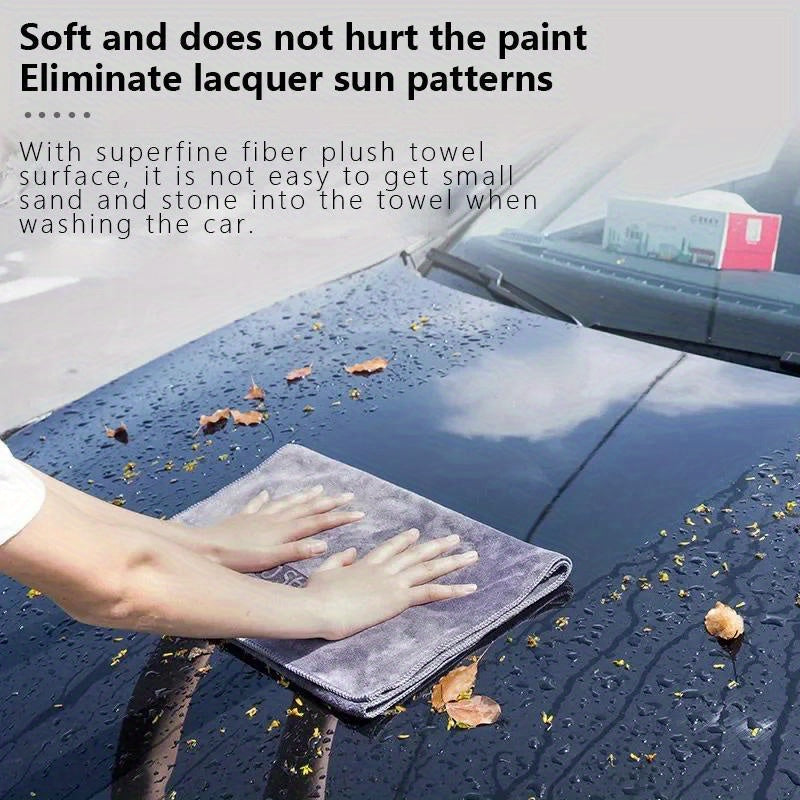 Microfiber Car Wash Towel for Detailing and Maintenance Ultra-Absorbent Soft Drying Cloth