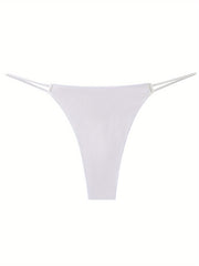 Women's Strapless Mid-Waist Lace Underwear for Women