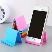 Plastic Phone Stand Set for Cell Phones and Tablets, Portable Desk Accessory in Multiple Pieces
