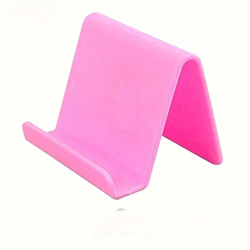 Plastic Phone Stand Set for Cell Phones and Tablets, Portable Desk Accessory in Multiple Pieces