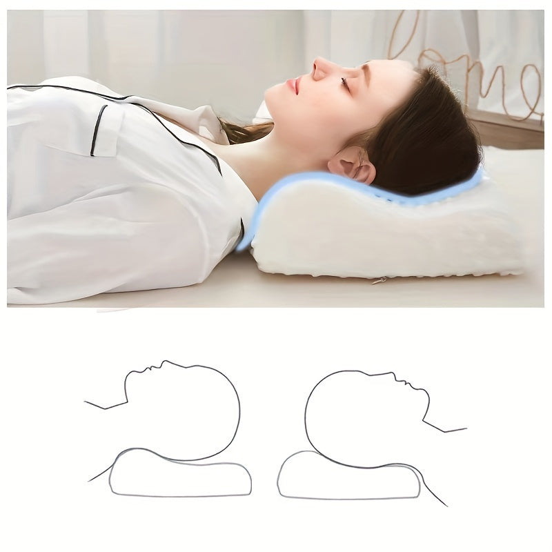 Memory Foam Pillow for Neck Support and Better Sleep Medium Soft Orthopedic Pillow