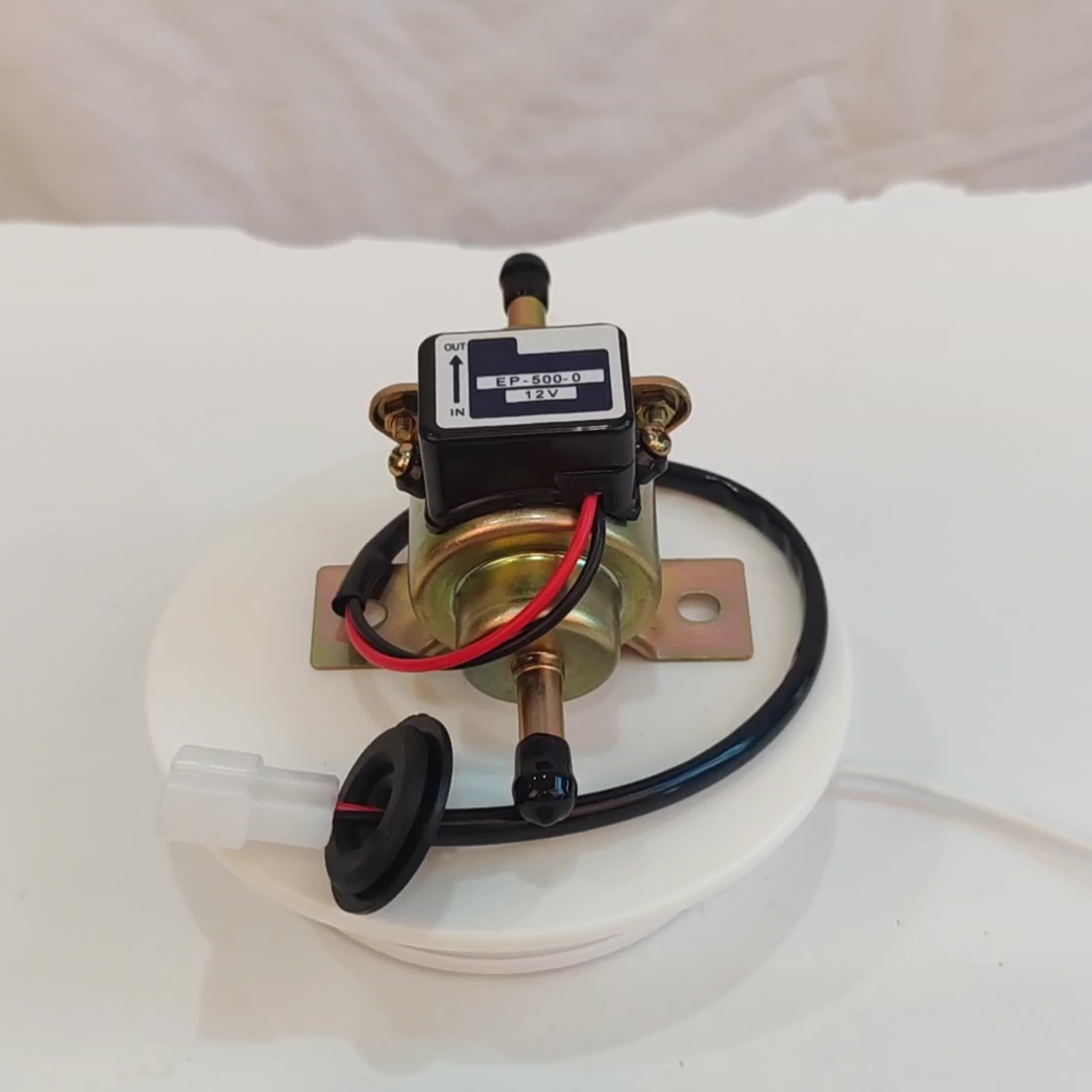 Universal 12V Metal Fuel Pump for Gasoline and Diesel Cars Low Pressure