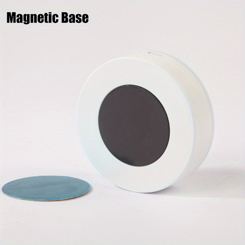 Round LED Touch Sensor Night Light with 3 Modes USB Rechargeable Magnetic Base