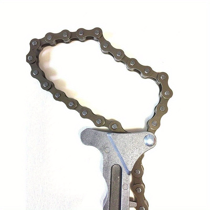 Universal Oil Chain Wrench for Fuel Filters Car Engine Tool