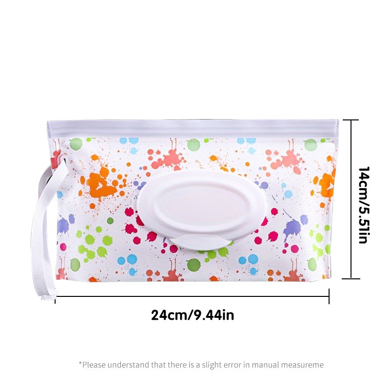 Dispensadores reutilizables de toallitas húmedas para viajes y cochecitos Pack de 2