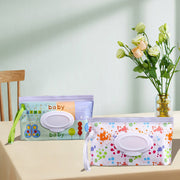 Dispensadores reutilizables de toallitas húmedas para viajes y cochecitos Pack de 2