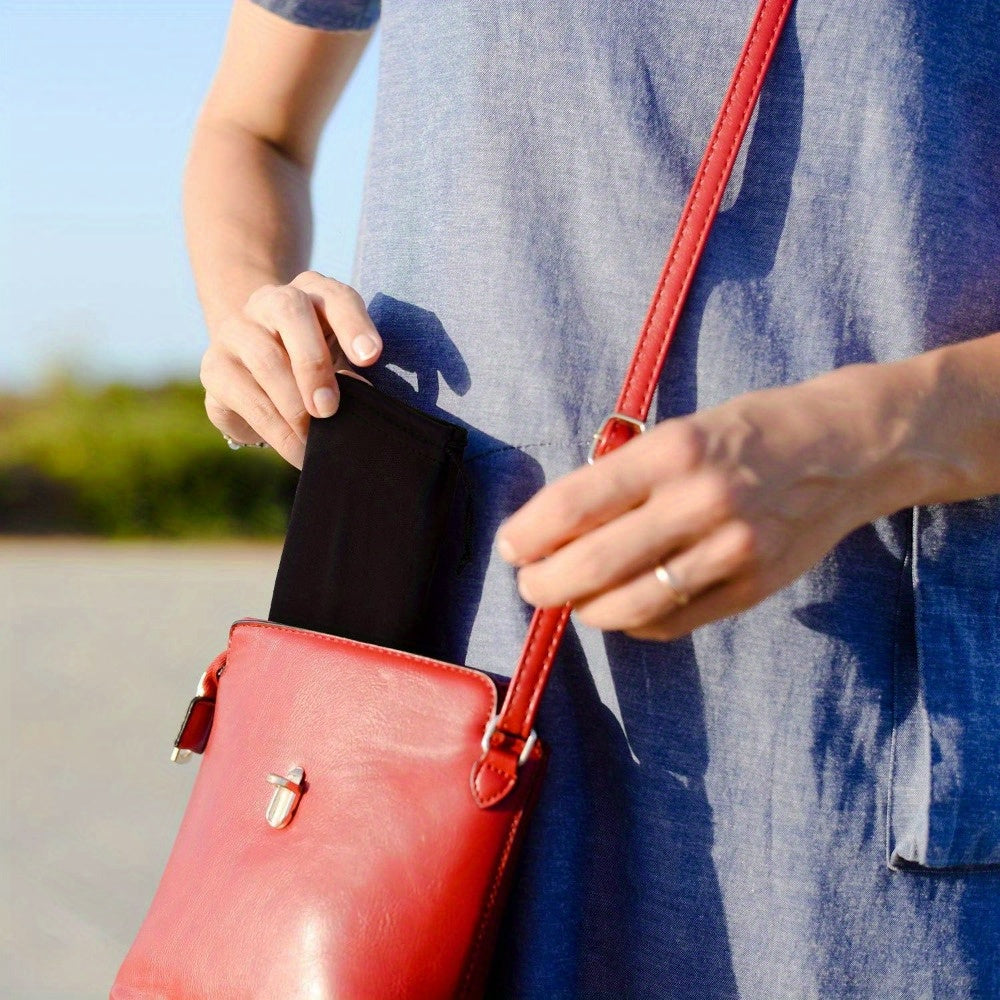 Pack of 100 Black Microfiber Glasses Pouches Soft Eyewear Cases with Drawstring