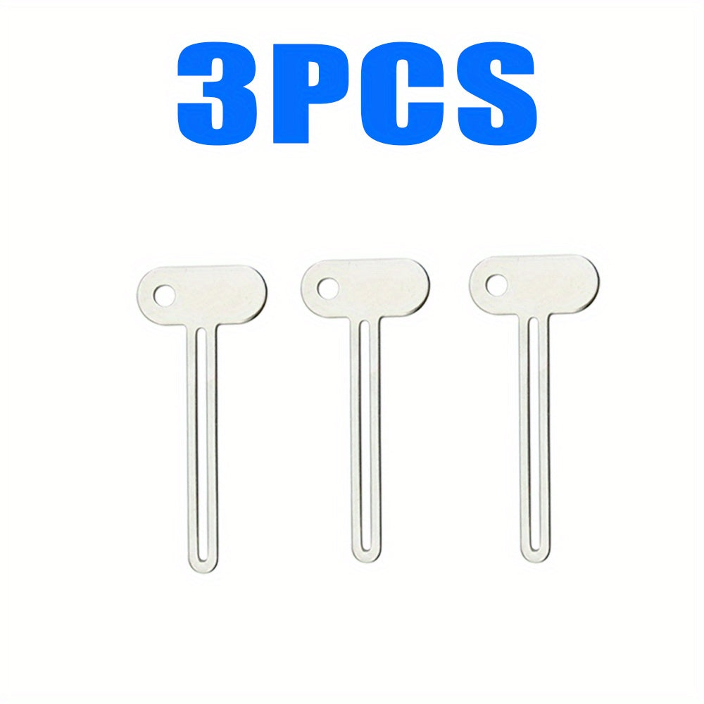 Pulni tejang va chiqindilarni kamaytiring, zanglamas po'latdan yasalgan tish pastasi siqgich bilan.