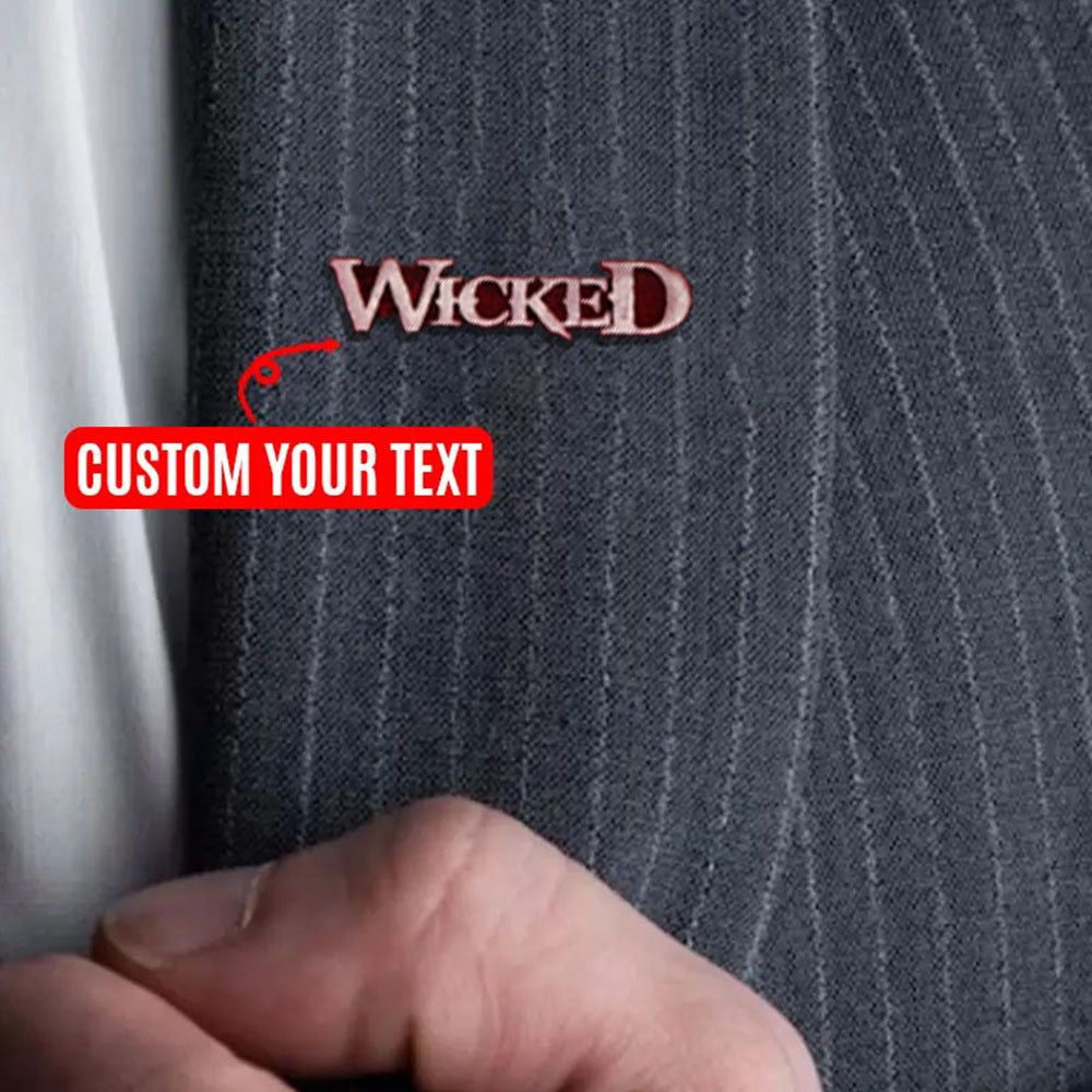 Индивидуальная акриловая брошка-табличка с именем для курток, подарок для близких по особым случаям